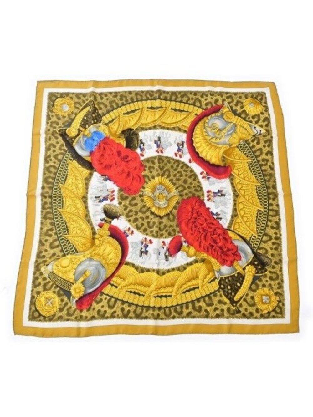 Hermes Bandana Scarf Yellow - Picture 1 of 5